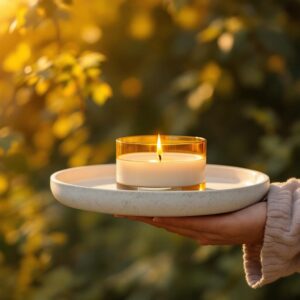 Candlelight Harmony Tray